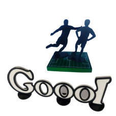 Letreiro Gol+Campo Futebol - 002174